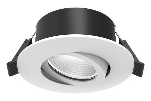 Alasvalo Airam Compact Multi, 7W, 500lm, IP54, himmennettävä, Ø90*39mm, valkoinen - Outoled