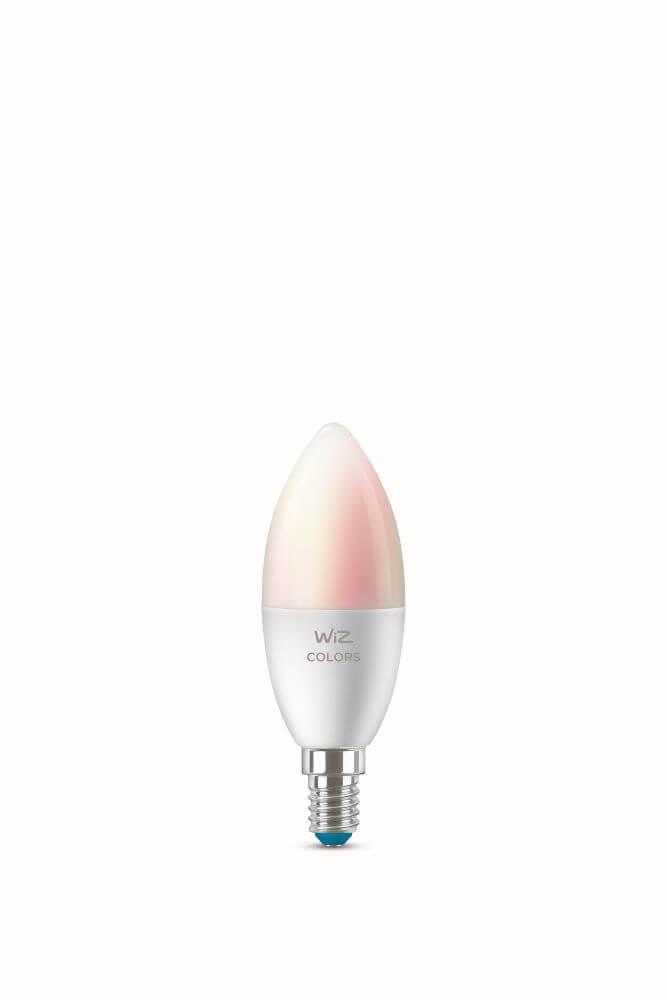 WiZ LED-älylamppu, E14, 470lm, WiFi, RGBW