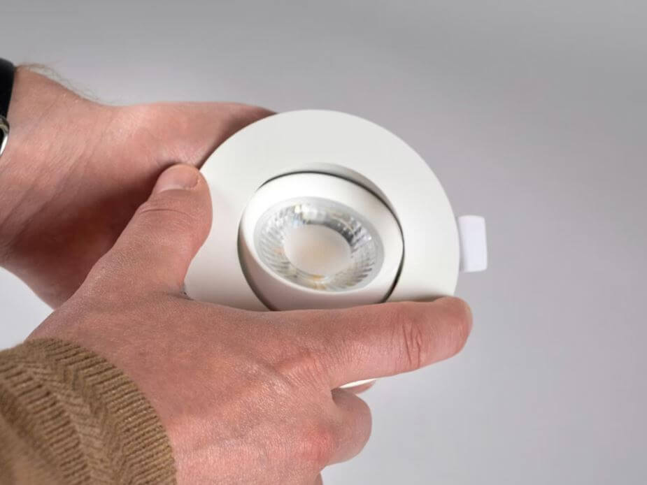 Alasvalo Hidealite Comfort Twist Quick ISO, 6.5W, valkoinen, 6-pack