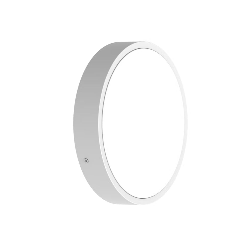 Pinta-asennusvalaisin Ledvance Bulkhead Round 300, 10-17W, IP65, valkoinen