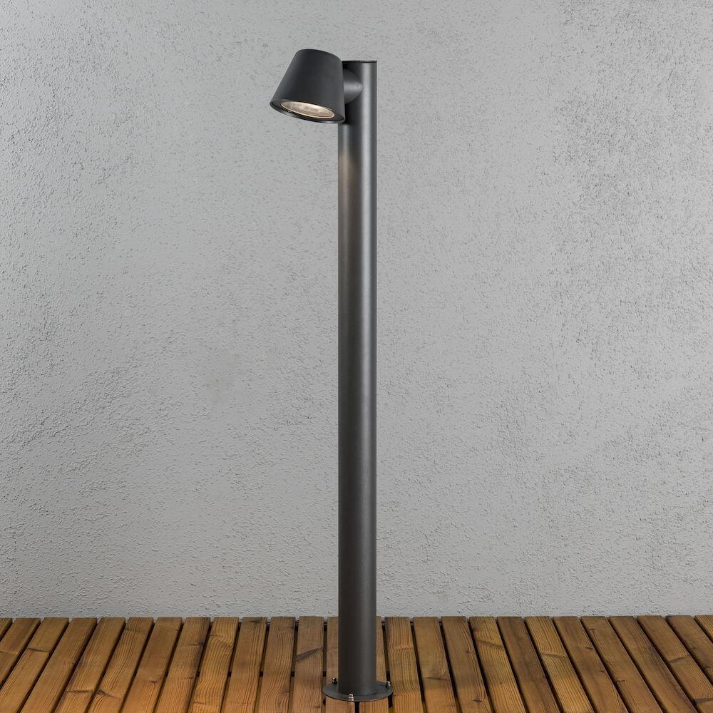 Pollarivalaisin Konstsmide Trieste 7524-370, GU10, 100cm, Antrasiitti - Outoled