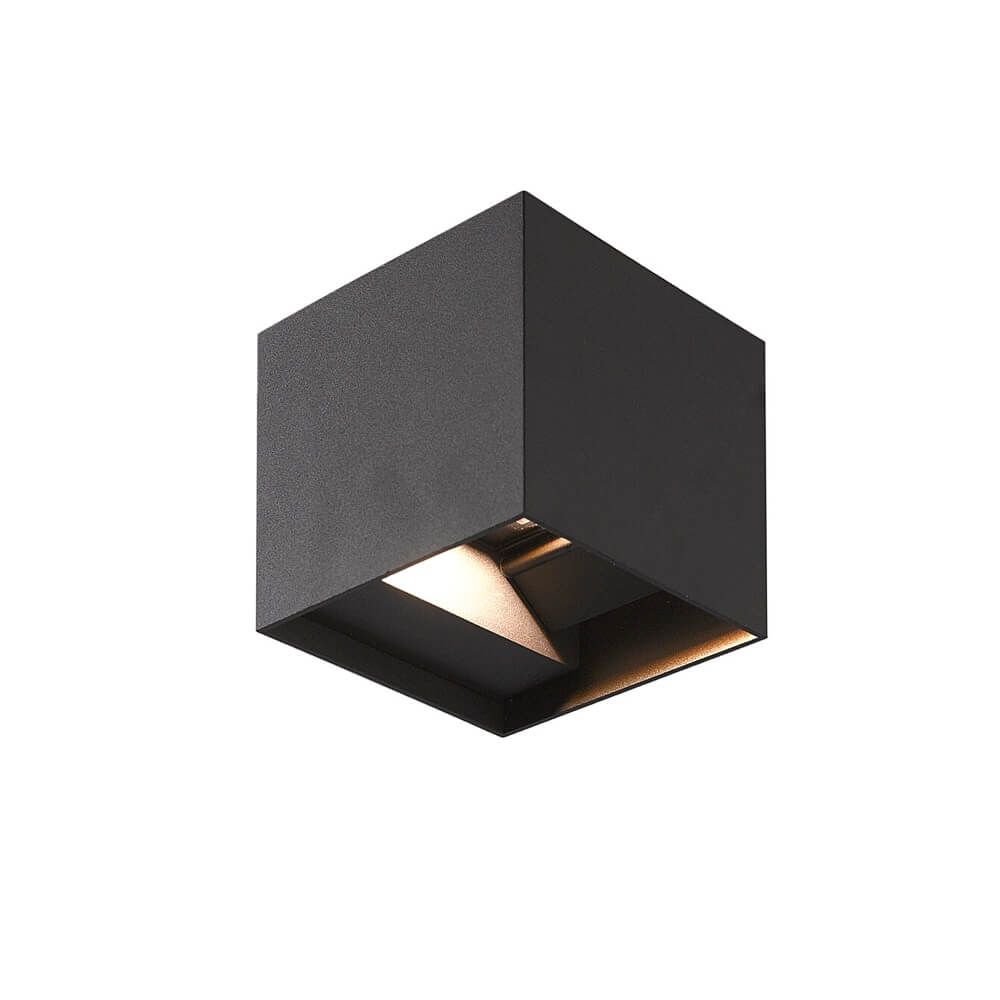 Seinävalaisin FTLIGHT Iina, 2x5W, 570lm, musta