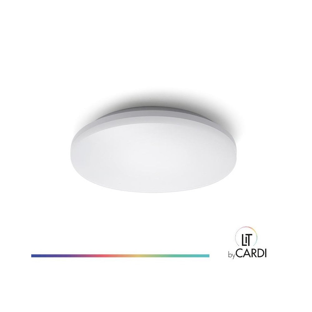 Yleisvalaisin LitbyCARDI Kajo Ulko, 18W, 1800lm, Ø300mm, IP54