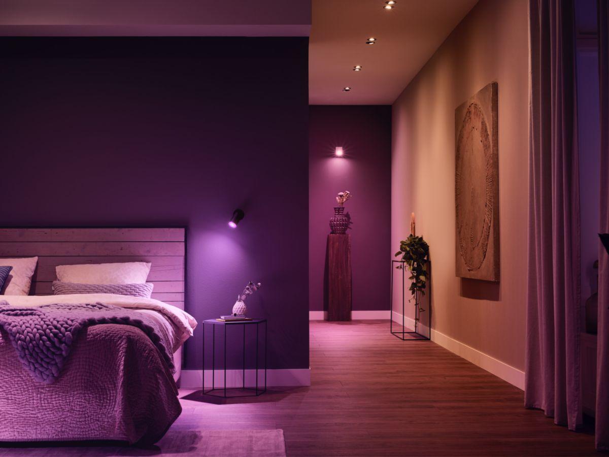 Philips Hue white and color ambiance GU10-älylamppu, 350lm