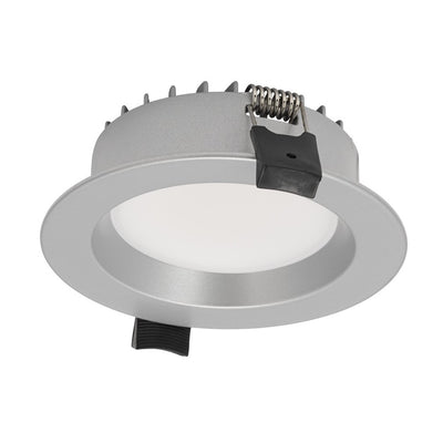 Alasvalo Arten Nova 13W, IP44, himmennettävä, Ø110*38mm, harmaa