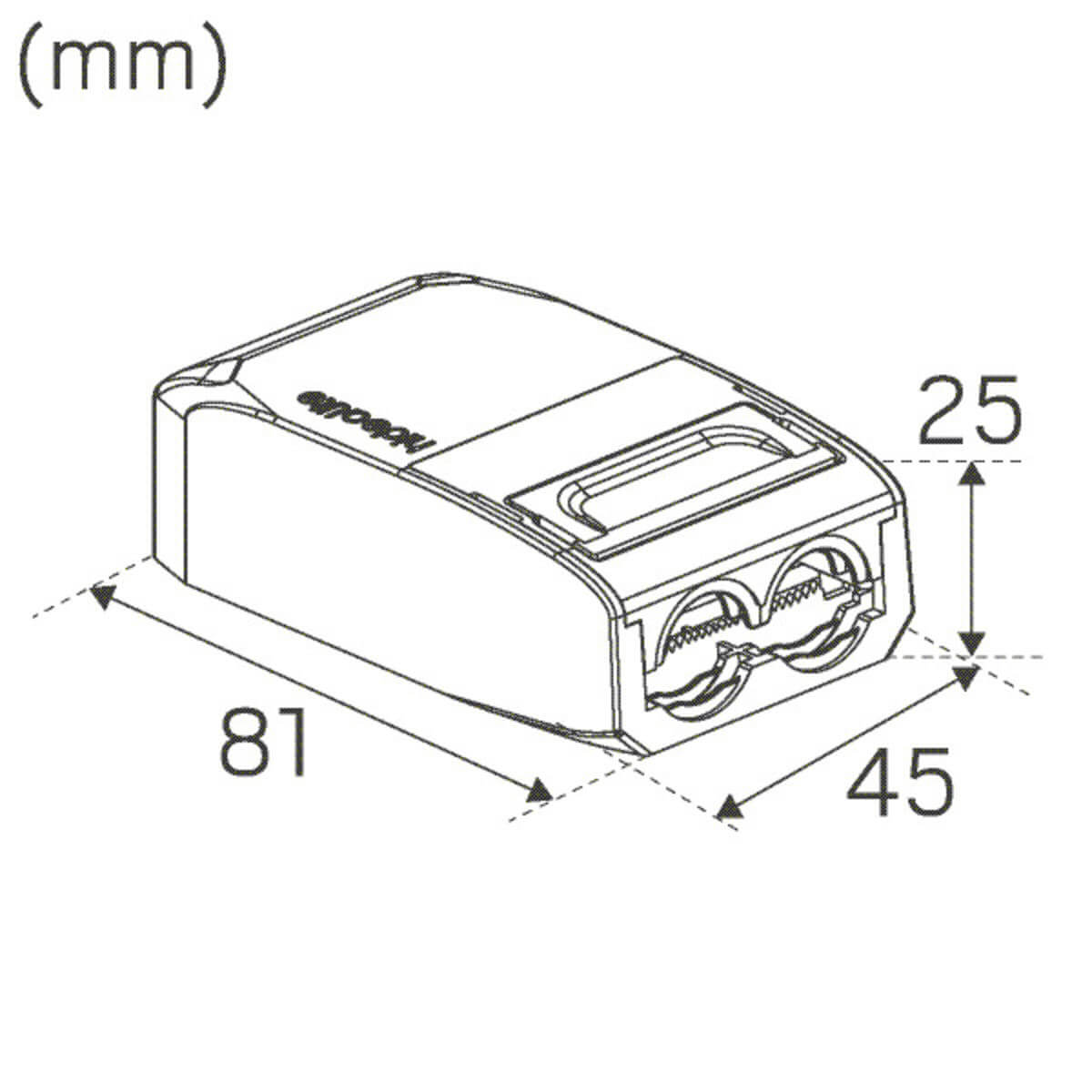 Alasvalo Hidealite Optic G2 Quick ISO, 3000K, 6W, valkoinen, 6-pack