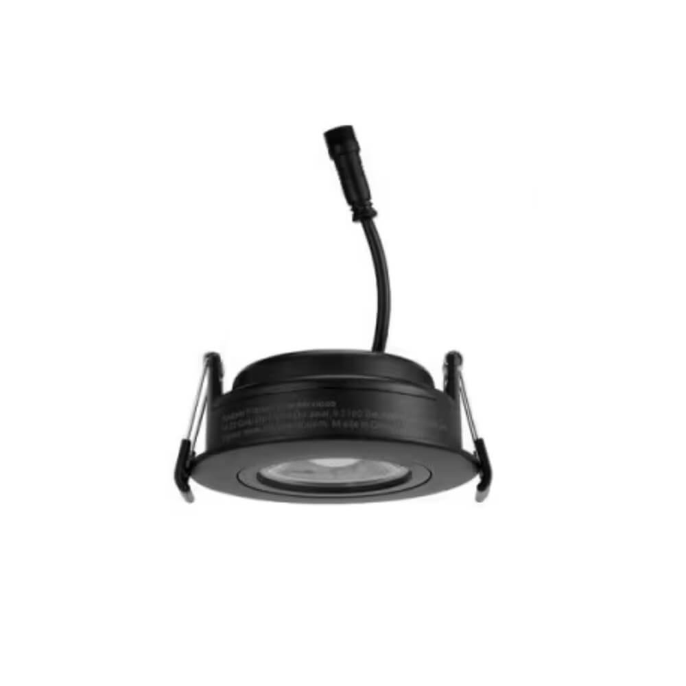 Alasvalo LitbyCARDI Kova Ulko, 6W, Ø92*40mm, IP54, himmennettävä, musta