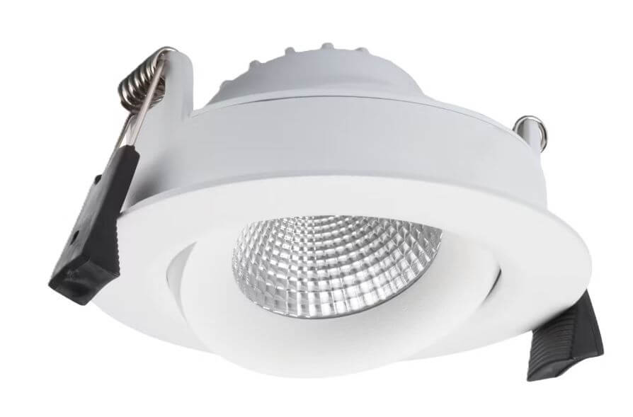 Alasvalo Onnline Onnspot, 8W, IP54, himmennettävä, Ø95*40mm, valkoinen