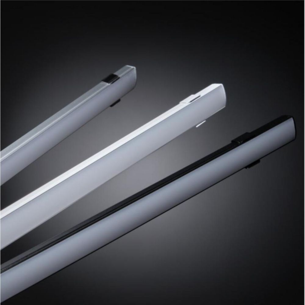 Alumiiniprofiili led-nauhalle FTLIGHT Regular 2m, musta