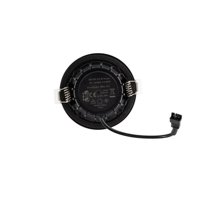 Alasvalo Arten Orient 8.5W, IP65, Ø96*44mm, himmennettävä, musta