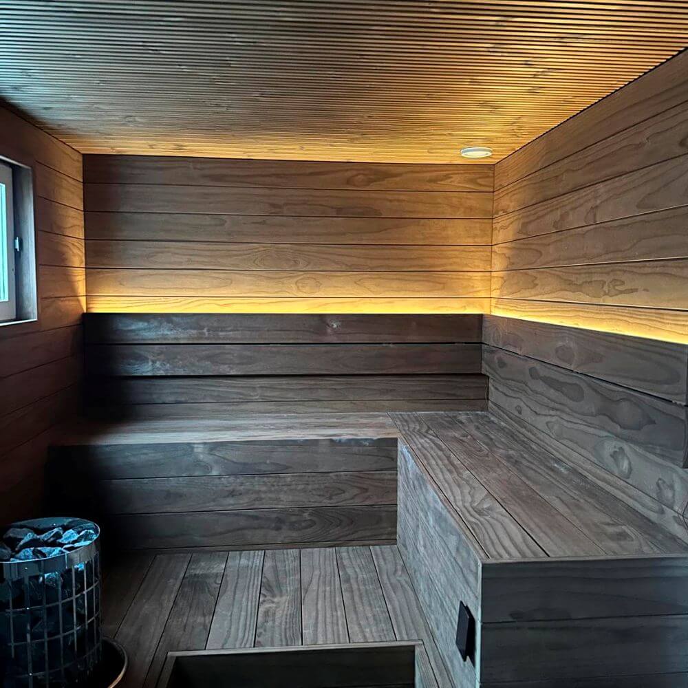 Led-nauha saunaan, FTLIGHT Elite 24V Sauna, 40lm/m, 3000K, 2.5m, musta