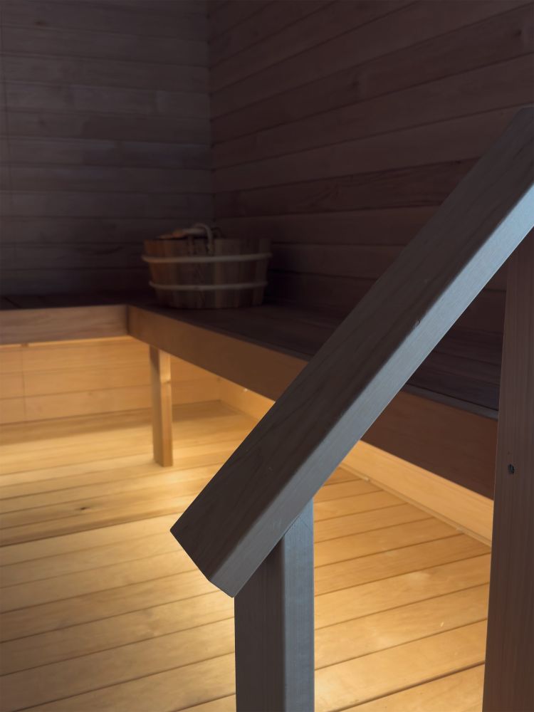 Led-nauha saunaan, FTLIGHT Elite 24V Sauna, 240lm/m, 2700K, 2.5m, valkoinen