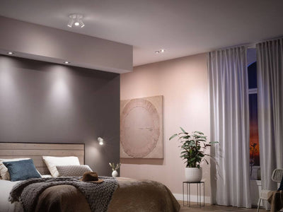 Philips Hue white ambiance GU10-älylamppu, 5W, 350lm, 2-pack