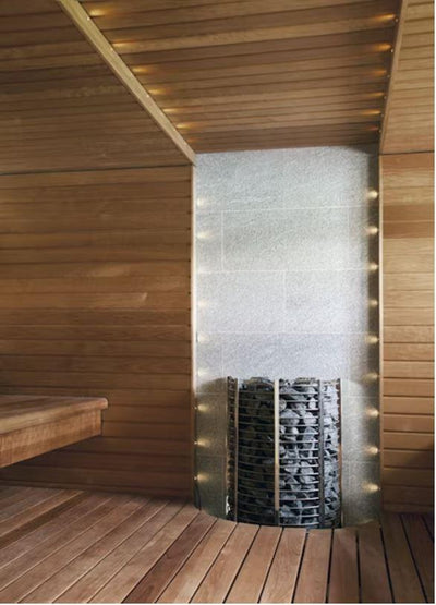 Valokuituvalaisin Saas Highline Sauna Basic, 10W, 6+1 kuitua, himmennettävä